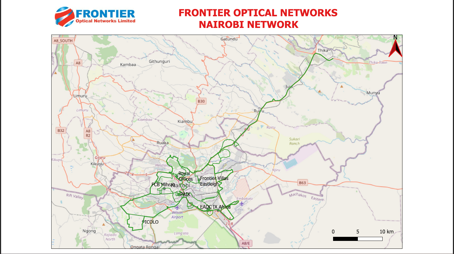 Nairobi Network Coverage